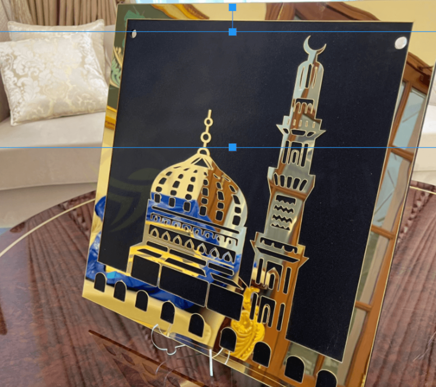 Clear Transparent Stickers β Black Lion Sign Dubai